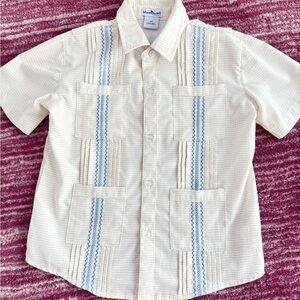 Blue Quail Performance Guayabera Shirt